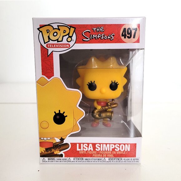 Funko Pop Lisa Simpsons with Saxophone 497 - BNIB - Picture 1 of 6